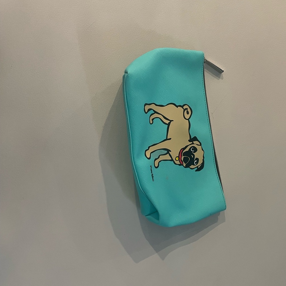 Blue Pug Travel Bag